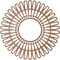 Ekena Millwork Cornelius Wood Fretwork Pierced Ceiling Medallion, Wood (Paint Grade), 34"OD x 12 5/8"ID x 3/8"T CMWP34X0375CRMF - alternate 4